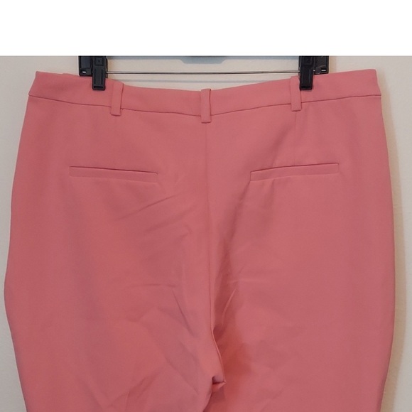 Size 20, New York and Company NYC, NWT flamingo, pink slacks. - Picture 6 of 7